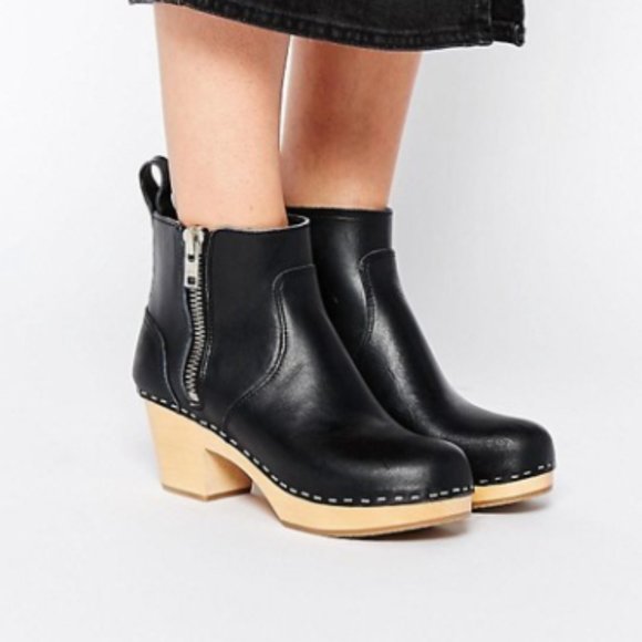 Swedish Hasbeens Shoes - NEW Swedish Hasbeens Zip it Emy